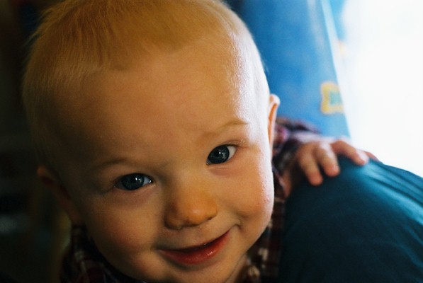 Iain smiling