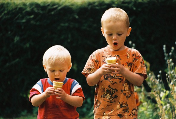 Random shot of the kids